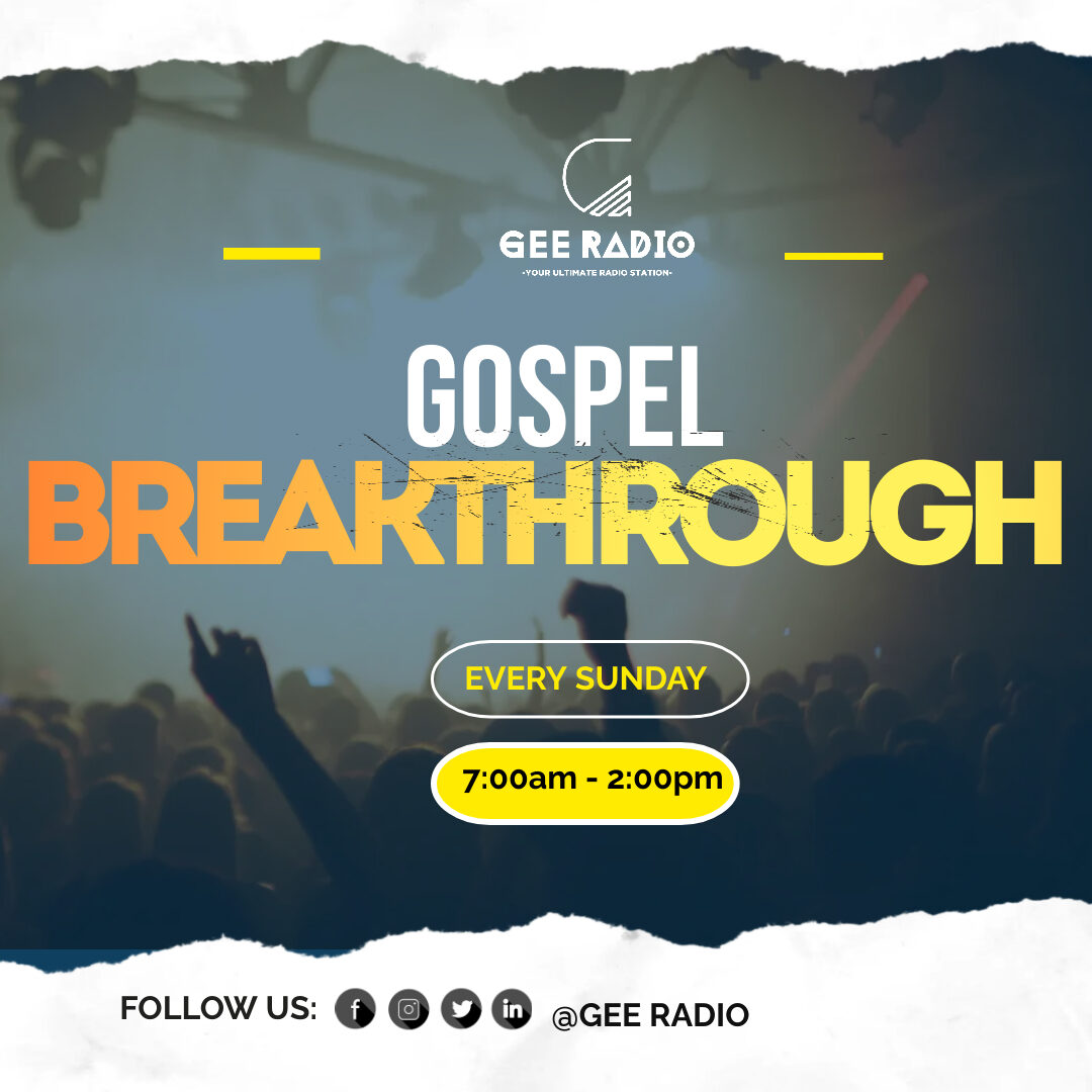 Gospel Breakthrough show poster
