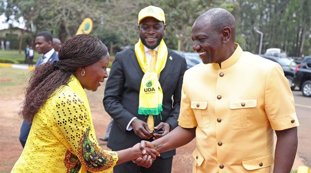 Ruto mbarire sakaja bomas