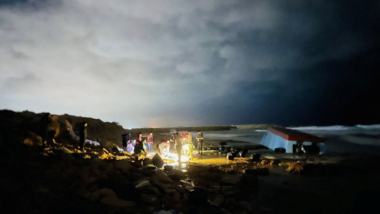 Migrant boat capsizes off the coast of Libya