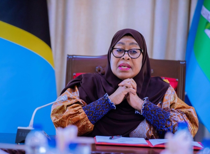President Samia Suluhu of Tanzania