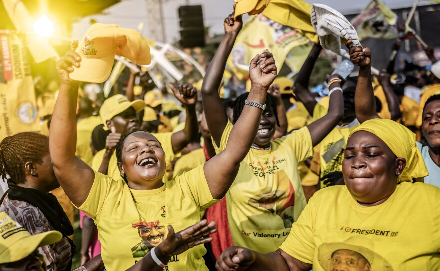Museveni Celebrates