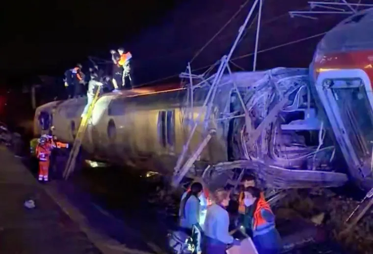 Train Collision Spain