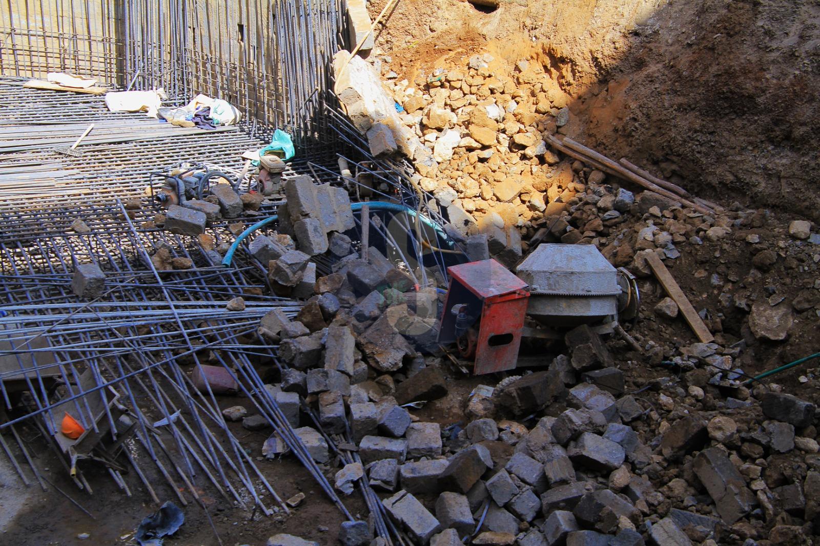 Six Injured in Nairobi Building Collapse Near Odeon