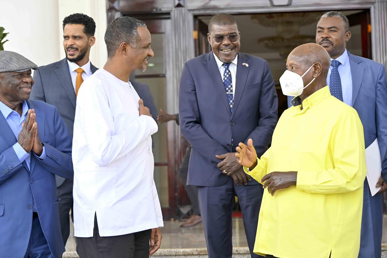 Sudan Uganda’s Museveni Pushes for Dialogue to End War