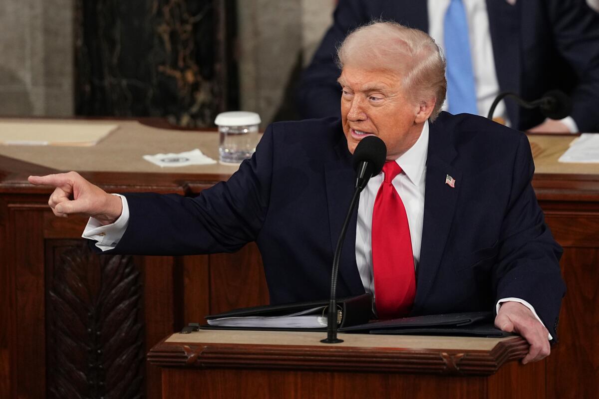 Trump’s State of the Union Address Sparks Controversy
