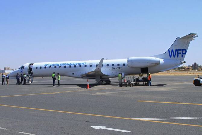 United Nations plane lands at Khartoum airport for first time since war began