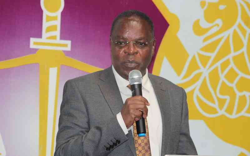 EACC Chairperson David Oginde