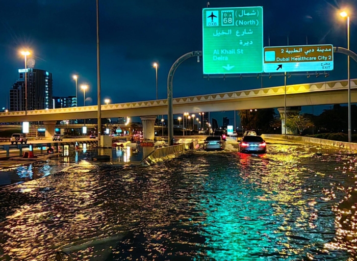 Heavy Rains Trigger Flooding and Disruptions Across Sharjah and Wider UAE