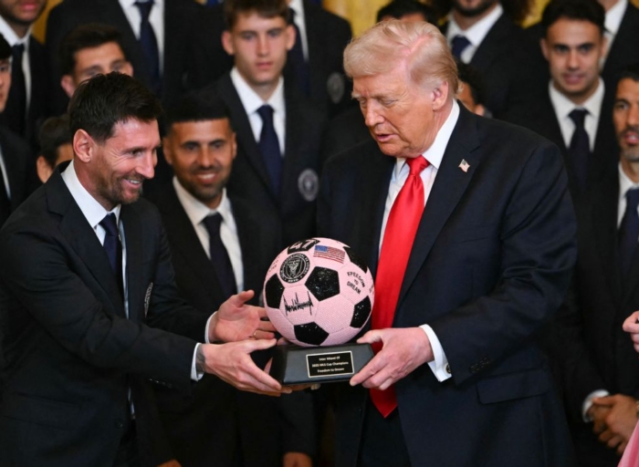 Inter Miami and Lionel Messi Honored at the White House After MLS Cup Triumph