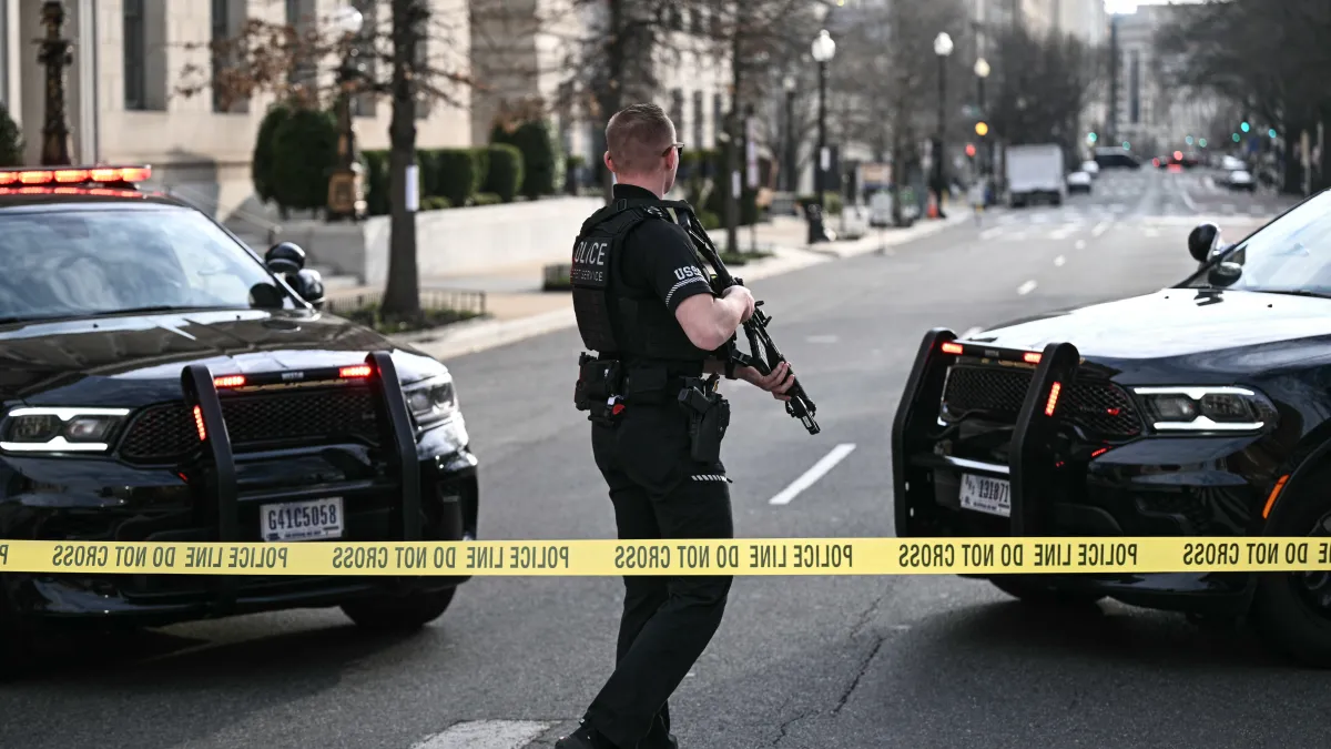 Man Arrested After Van Crashes Into White House Security Gates
