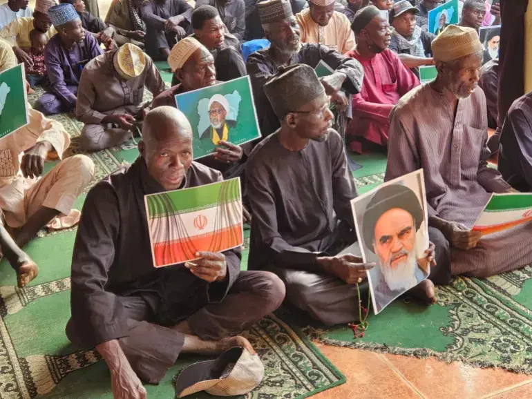 Pro Iran Protesters Mark Quds Day at Abuja National Mosque Amid Tight Security