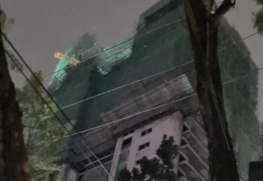Two Workers Trapped After Building Collapse in Nairobi’s Westlands