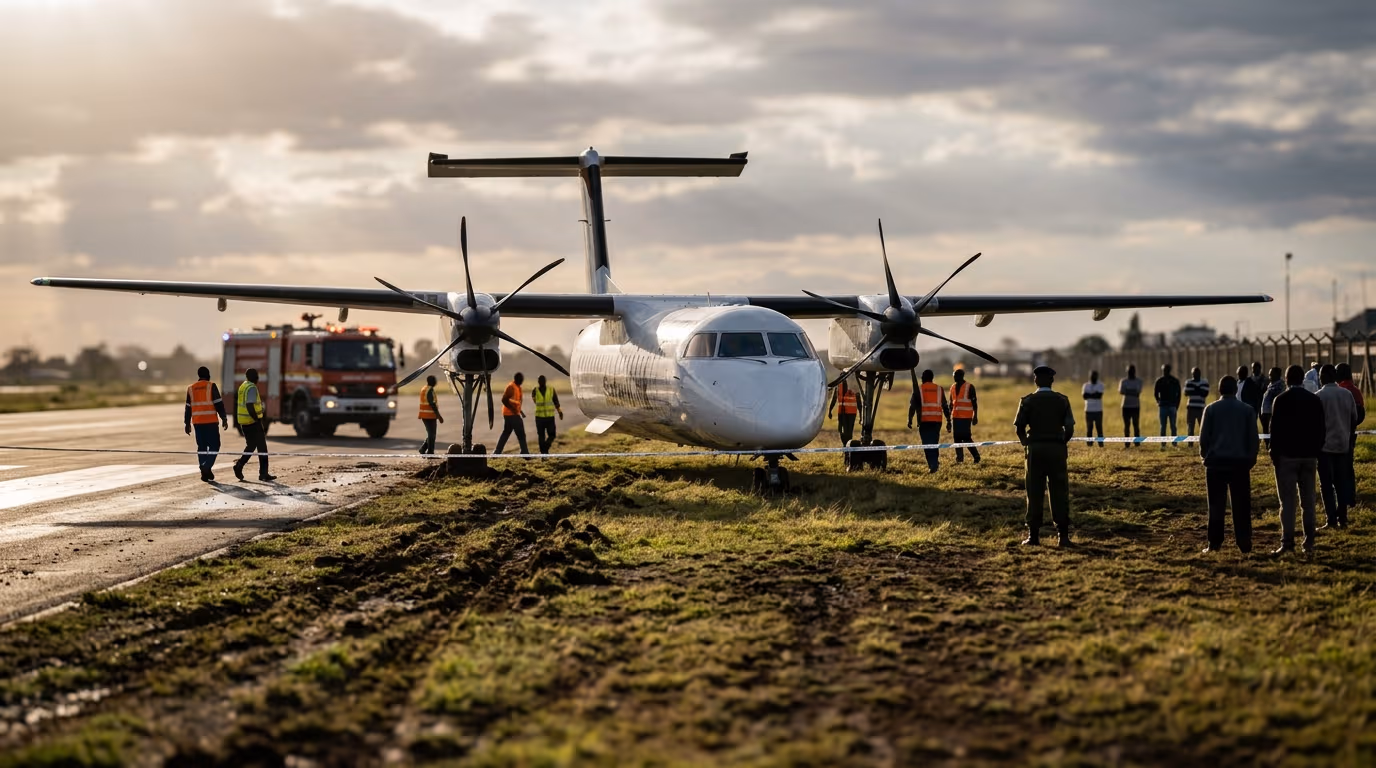 Vihiga Senator Survives Safarilink Plane Incident at Wilson Airport; Raises Safety Concerns