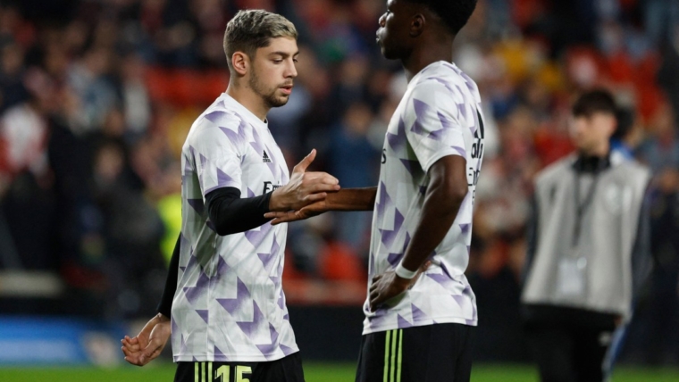 Real Madrid fine Valverde and Tchouameni for dressing room fight