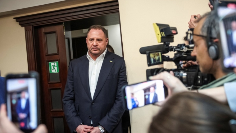 Zelenskyy’s ex chief of staff appears in court in money laundering case