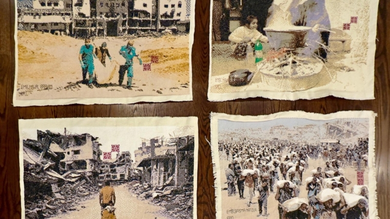 Gaza at the Venice Biennale: Where language falls short, threads take over