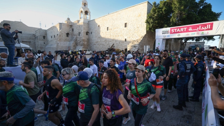 Thousands run Palestine Marathon under shadow of Israel’s war on Gaza