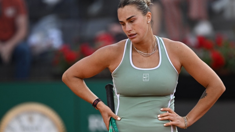 Sabalenka out of Italian Open amid injury concerns for Roland Garros
