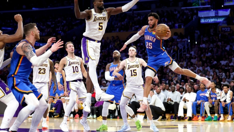 OKC Thunder bury LA Lakers to take 3 0 NBA Playoff series lead
