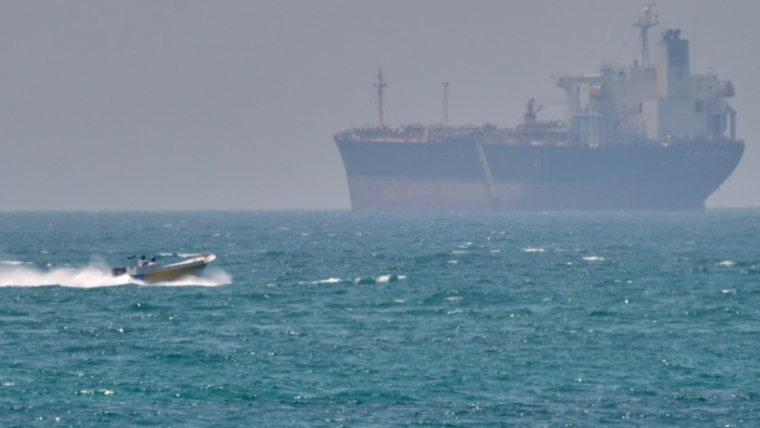 Oil prices jump as US, Iran trade fire in Strait of Hormuz