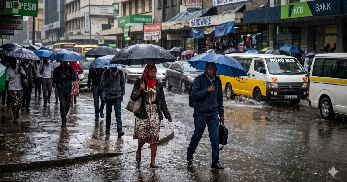 Heavy rains forecast across Kenya highlands and lake region this week