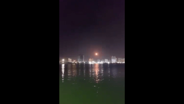 Videos show interceptions over the skies of Tehran