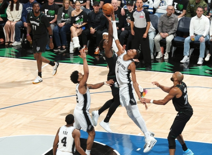 Wembanyama powers Spurs past T Wolves as Knicks beat Sixers in NBA playoffs