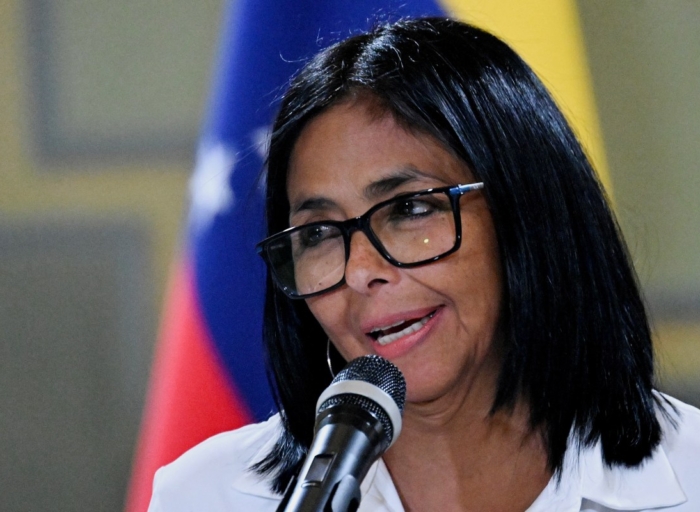 Venezuela’s Delcy Rodriguez heads to The Hague for land dispute case