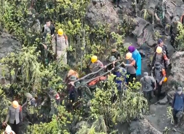 Missing Singaporeans Located Near Mt. Dukono Crater Rim
