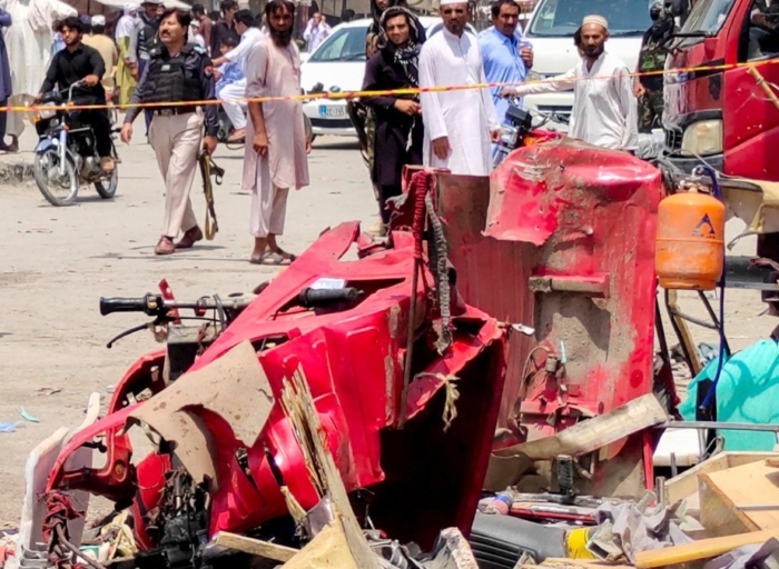 At least nine killed in explosion at Pakistan market