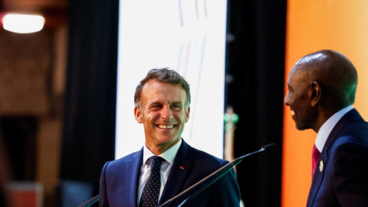 Macron unveils $27 billion Africa investment, urges reset with Europe