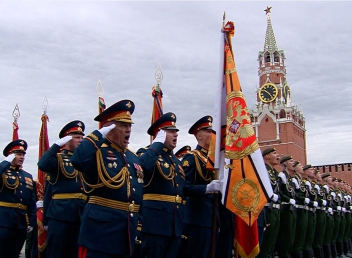 Russia holds downsized Victory Day parade