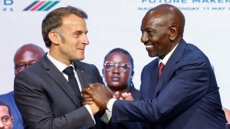France’s Macron announces $27bn investment in Africa at Kenya summit