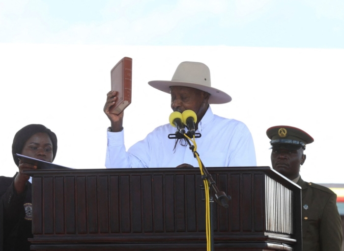 Uganda’s Yoweri Museveni sworn in for seventh term as president